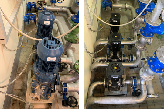 Druckerh&ouml;hungsanlage